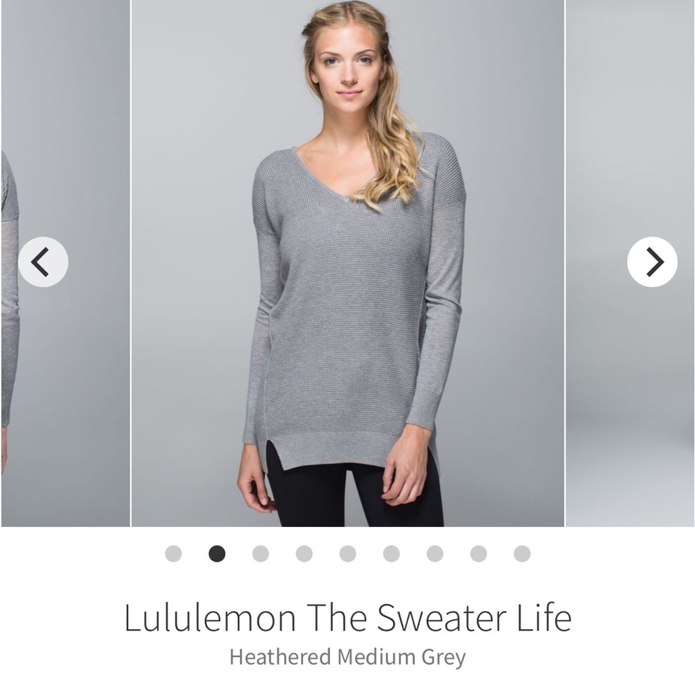 The sweater life in Heathered grey